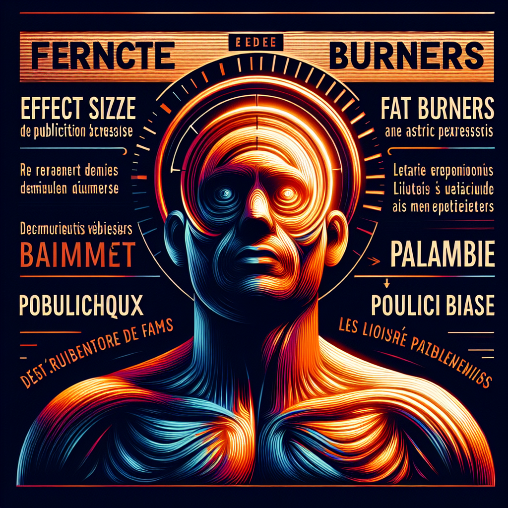 Brûleurs de graisse : taille d’effet, placebo et biais de publication